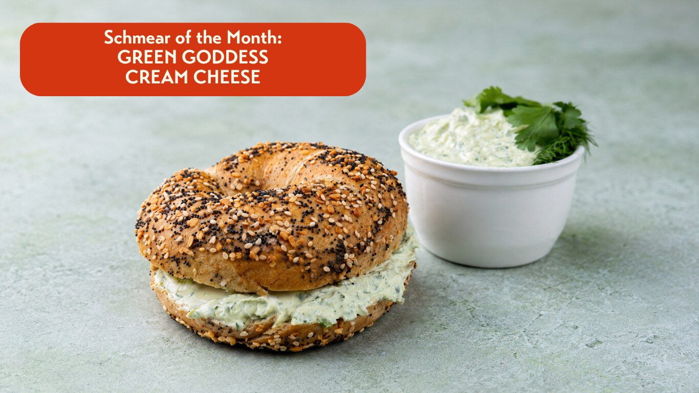 Schmear of the Month: Green Goddess Cream Cheese